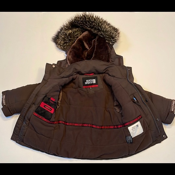 North Sportif Brown jacket 3T - Picture 7 of 10